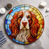 Cocker Spaniel Glass Suncatcher Worktop Saver